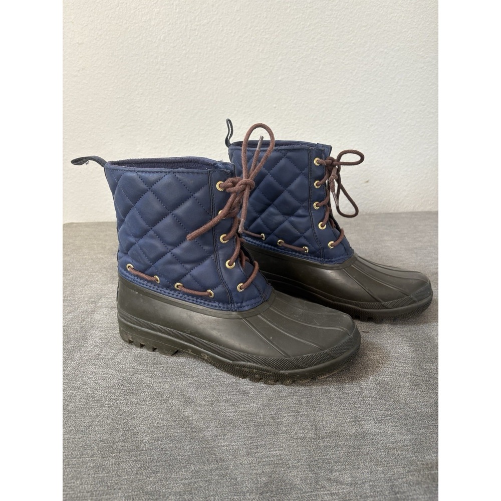Sperry Top-Sider Womens 8 Gosling Quilted Waterproof Duck Winter Boots‎ STS83694